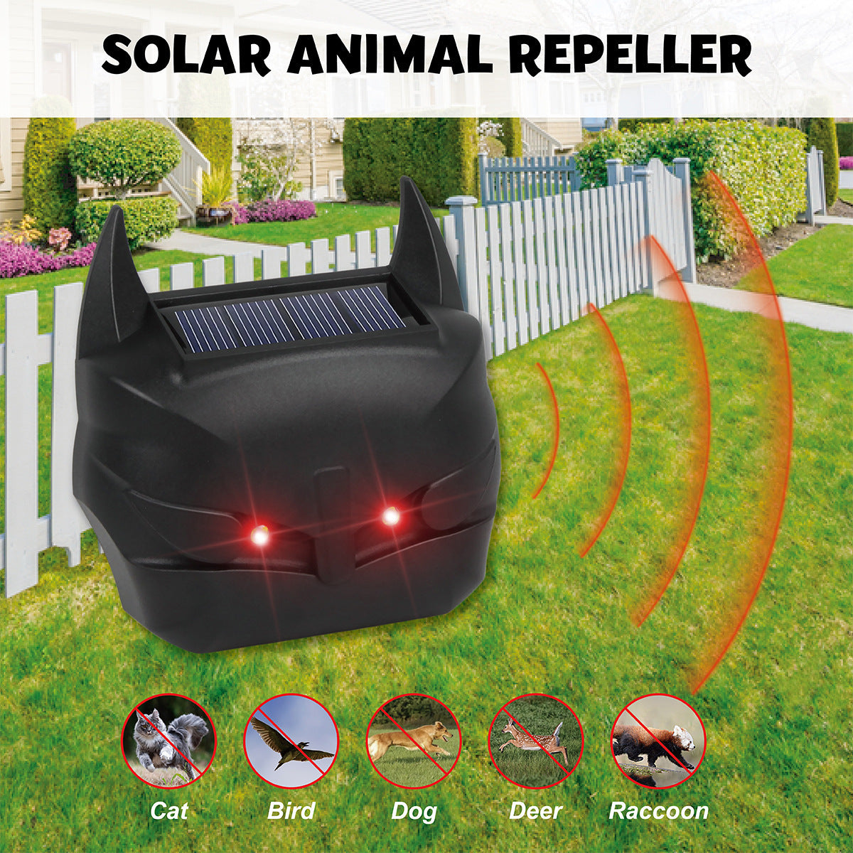 Courtyard Outdoor Animal Plastic Driving Device