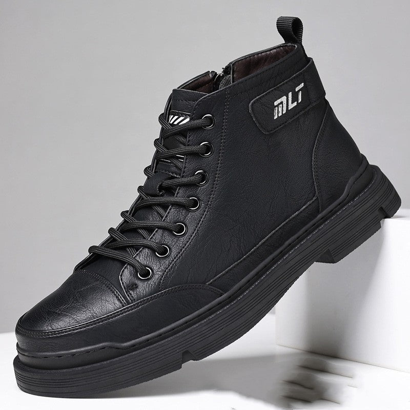 Vintage Plush Thickened Martin Boots