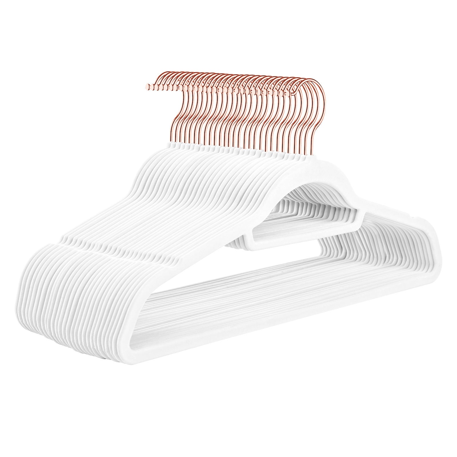 Multifunctional Organizer Non-slip Flocking Hanger