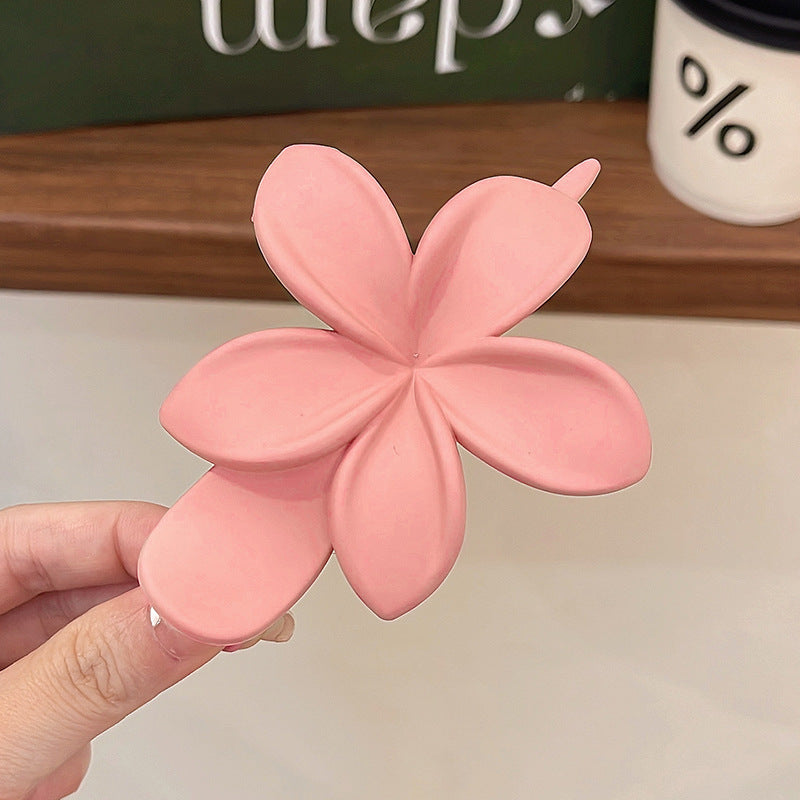 Flower Duckbilled Hair Clip Female Temperament Updo