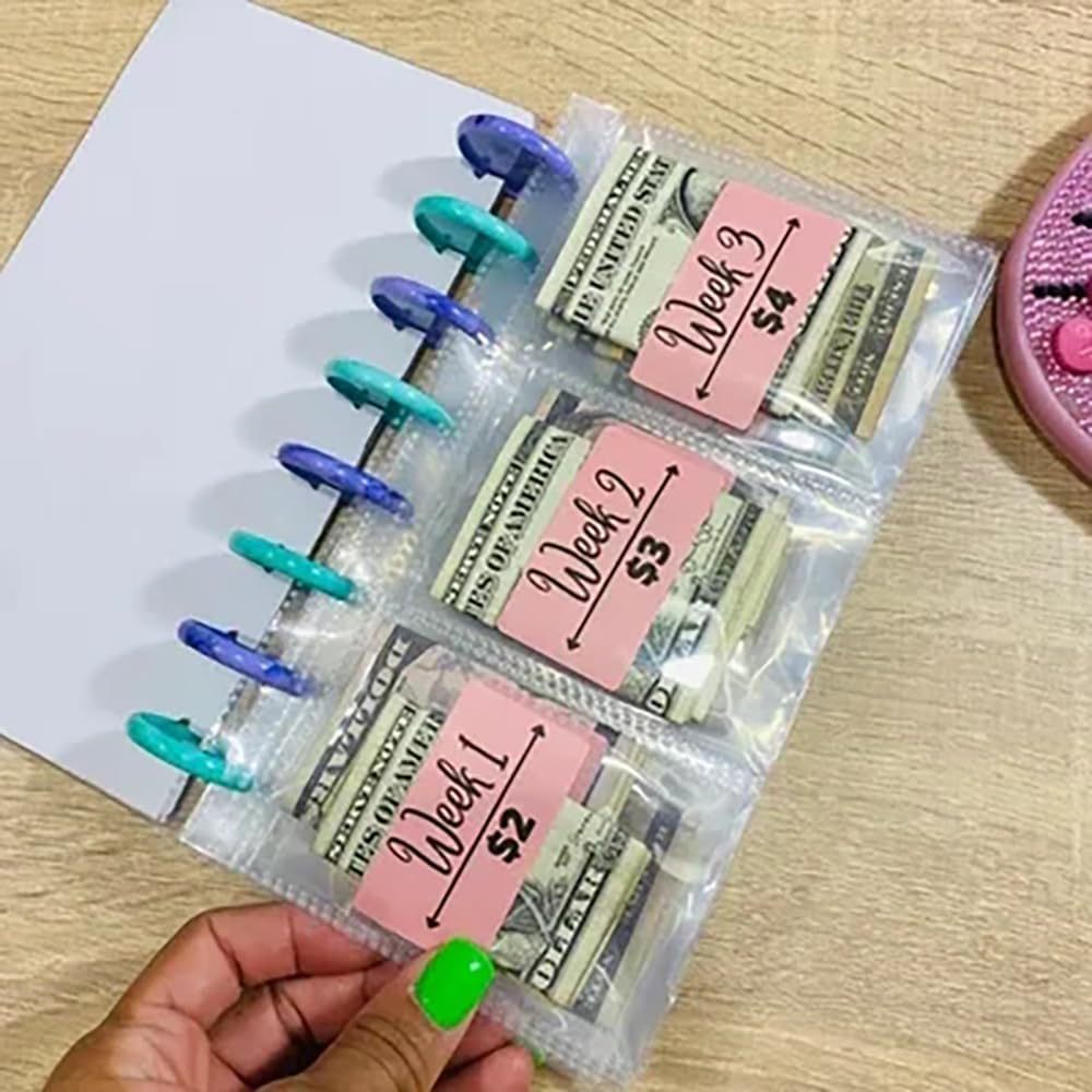 52-week Savings Challenge Loose-leaf Binder