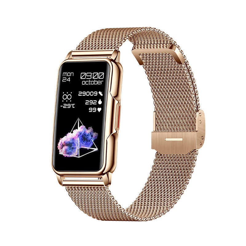 Private Model H80 Smart Bracelet - 1.47 Inch Screen, Heart Rate Monitor, and More
