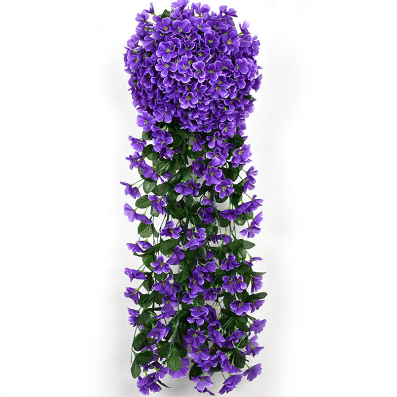 Simulation Four-petal Flower Bundle Wall Decorative Hanging