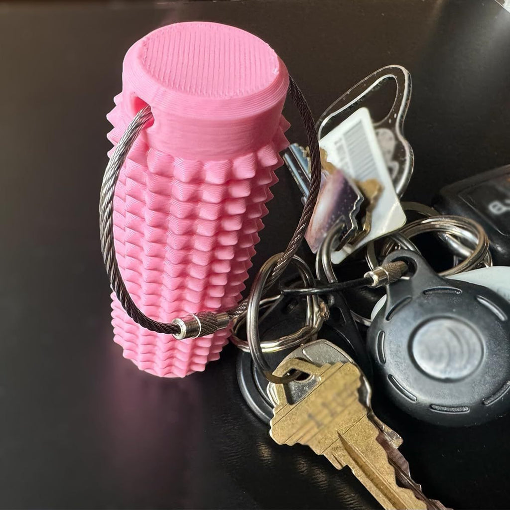 Portable Fingertip Decompression Keychain