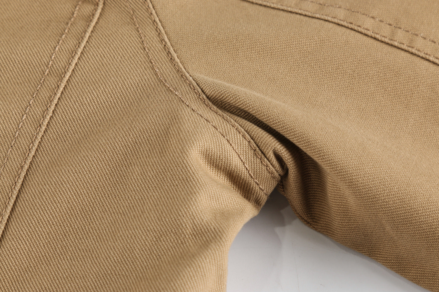 Plus Velvet Thickening Trend Fashion Multi-pocket Brief Quilted Jacket