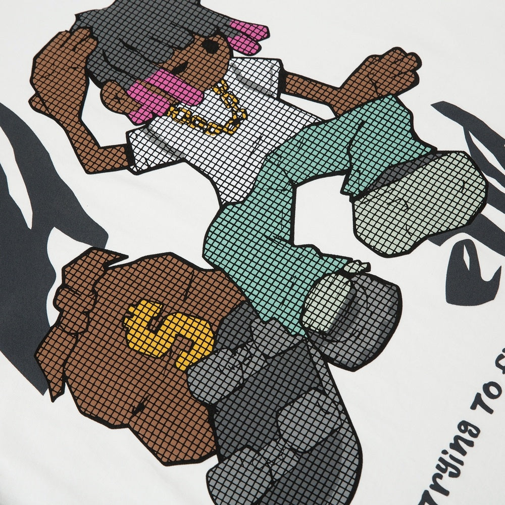 Men's Cartoon Printed T-shirt