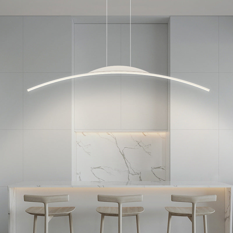 Led Acrylic Living Room Chandelier Creative Iron