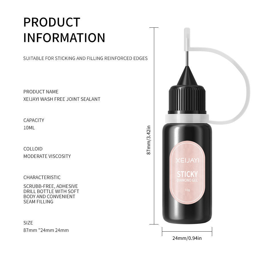 Disposable Edge Sealing Rhinestone Sticking Glue For Nail Beauty Glue