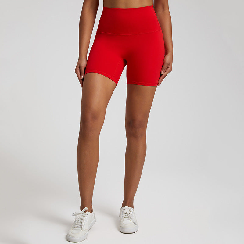 Nude Feel Yoga Quick-drying Breathable Slim Fit Sports Shorts