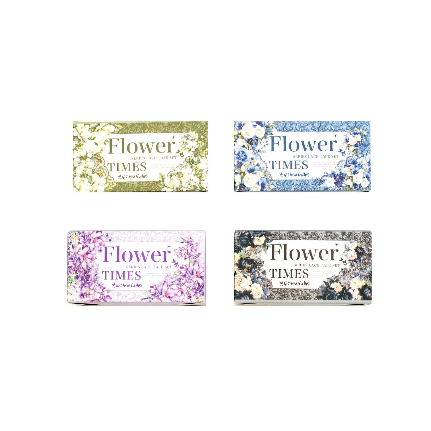 Flower Season Series Lace Hand Account DIY Decorative Stickers