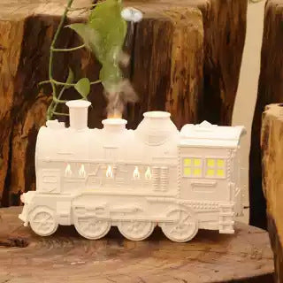 Home Retro Creative All-match Spray Spit Circle Small Train