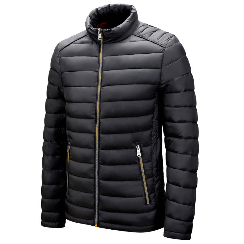Men's Cotton-padded Jacket Fashion Trendy Ribs