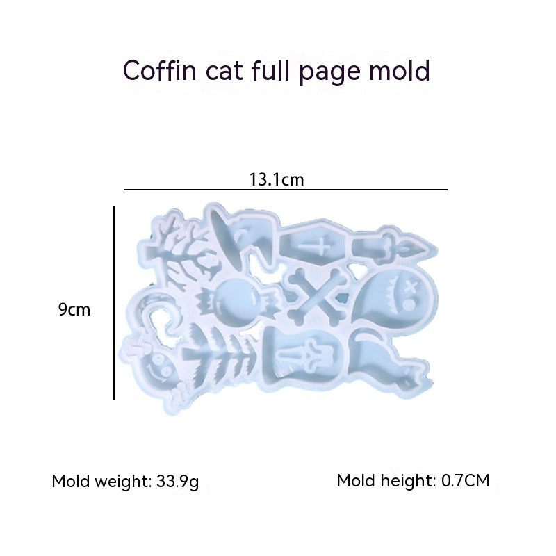 Cartoon Pattern Pendant Earrings Accessories Silicone Mold