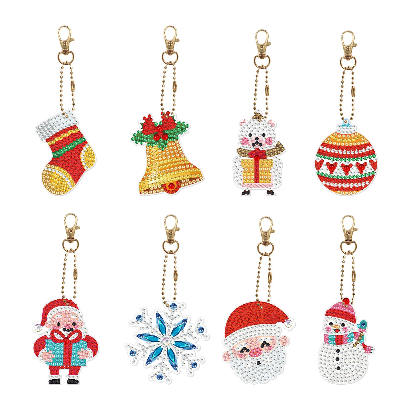 Diamond Painting Keychain Creative Children Cartoon Decorative Pendant