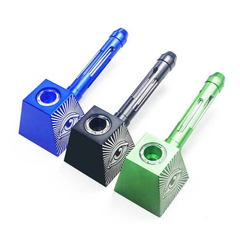 Fashion Simple Aluminum Alloy Pyramid Pipe