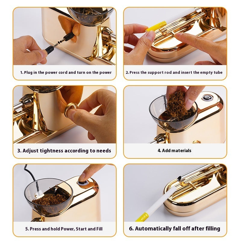 Home Small Electric Cigarette Machine Fully Automatic