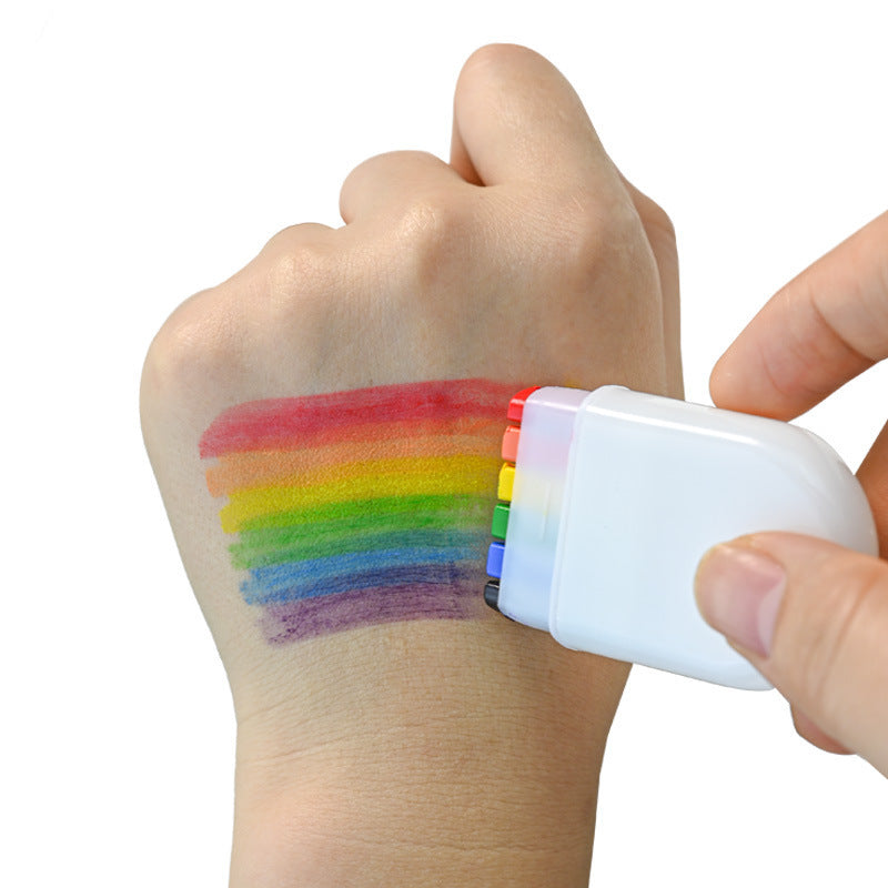 Body Painting Pen Face Rainbow Strip