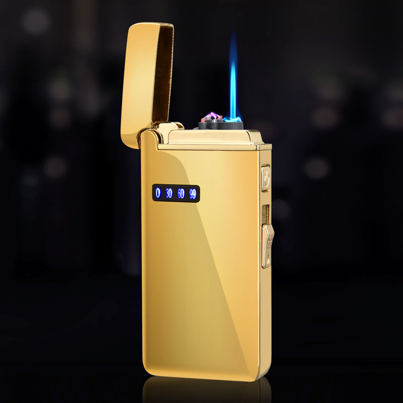 Double Flame Electronic Lighter Can Be Charged For Extra Long Standby