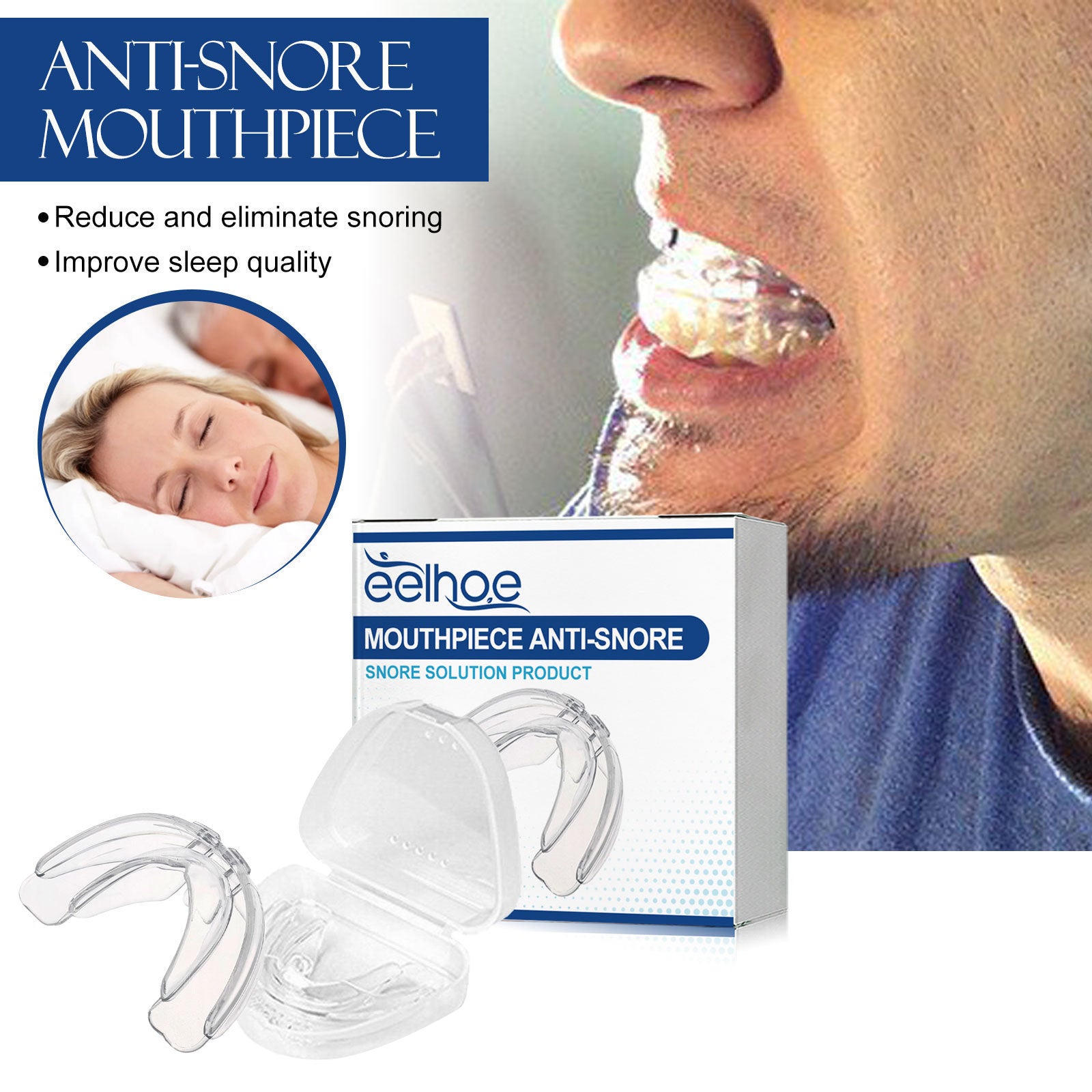 Anti-snoring Teeth Brace Anti-snoring Anti-grinding Breathing Smooth Braces