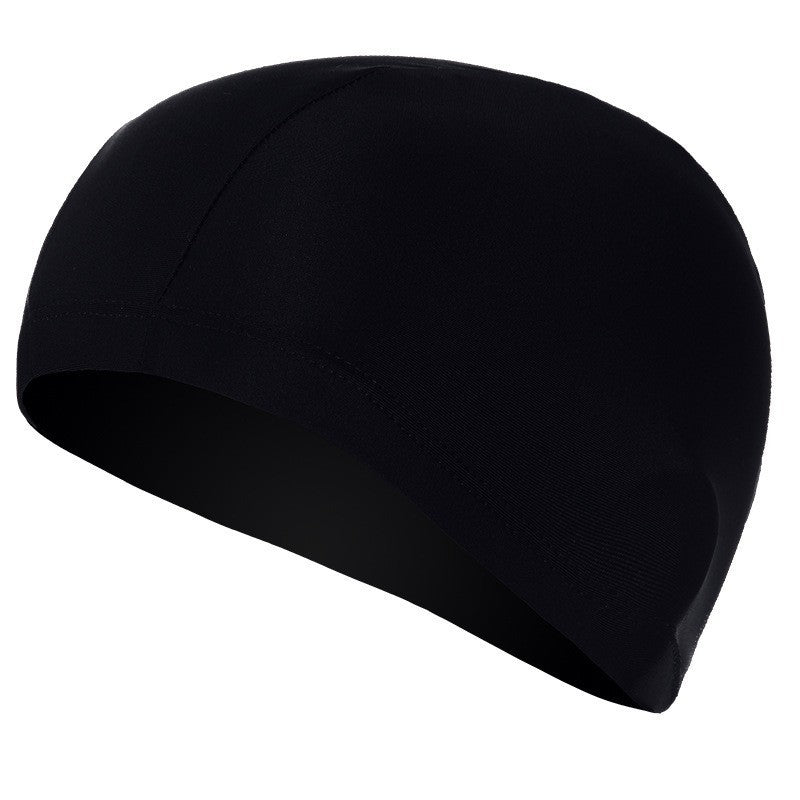 Comfortable Fit Cloth Waterproof Swimming Cap