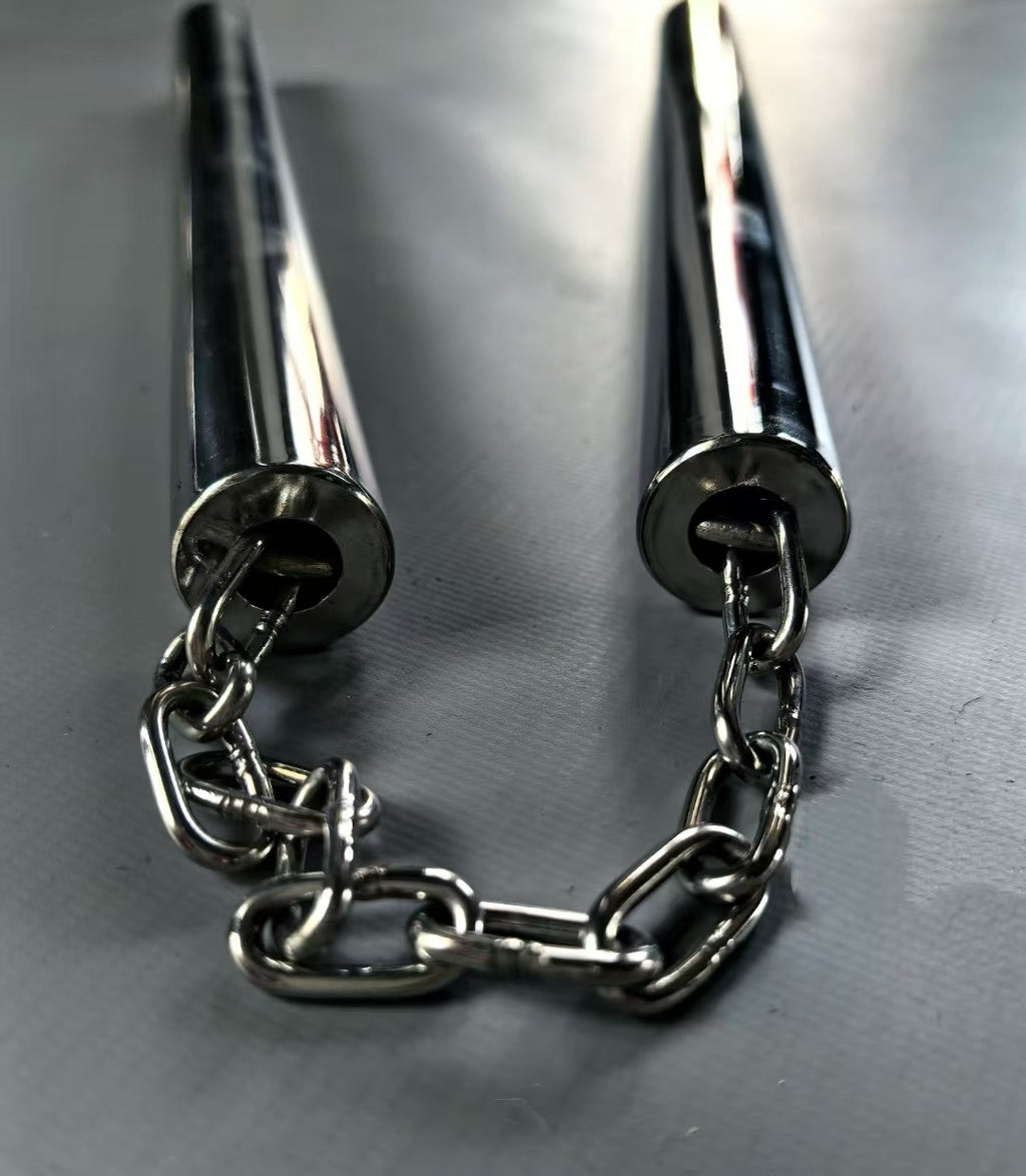 Stainless Steel Practice Nunchaku