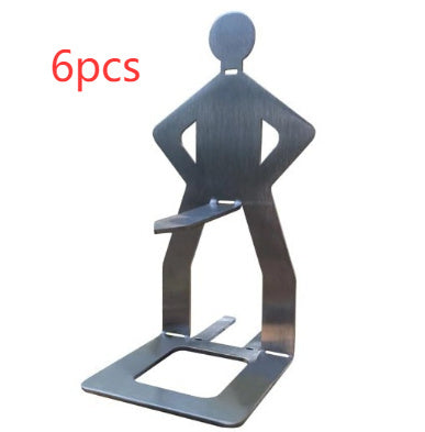 Outdoor Humanoid Barbecue Sausage Rack