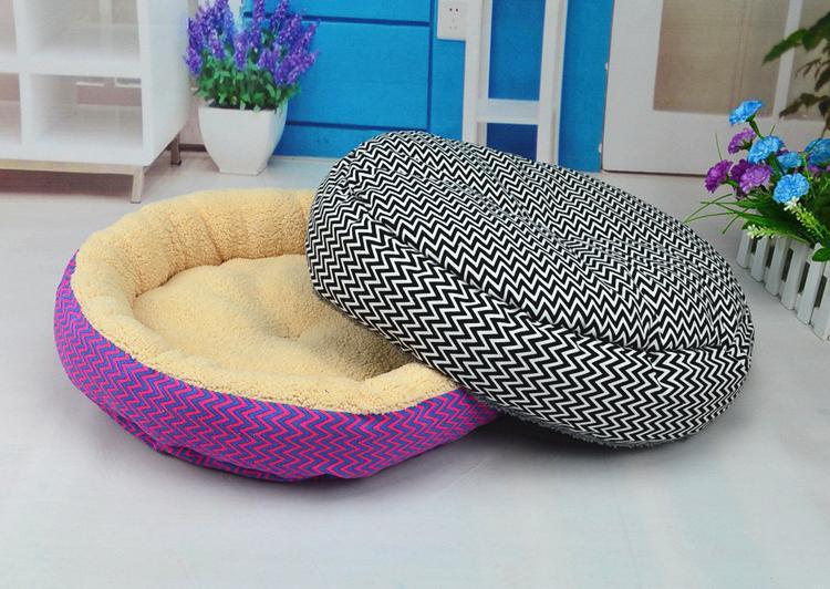 Comfortable Pet Corrugated Seat Cushion Canvas Cat Kennel