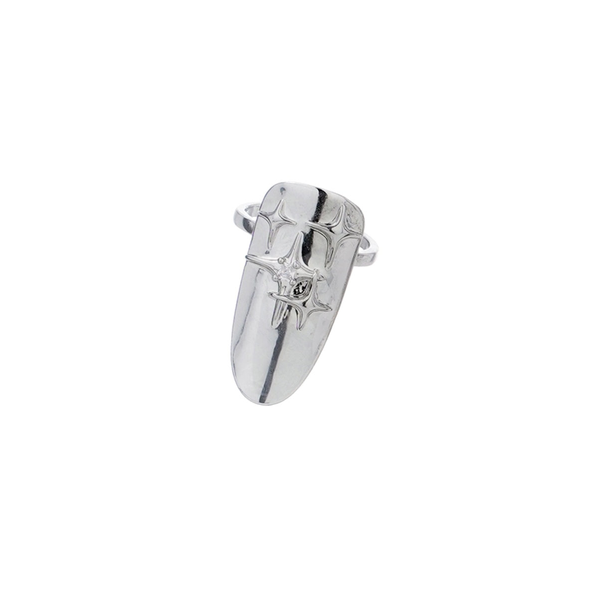 Adjustable Niche High-grade Metallic Ring