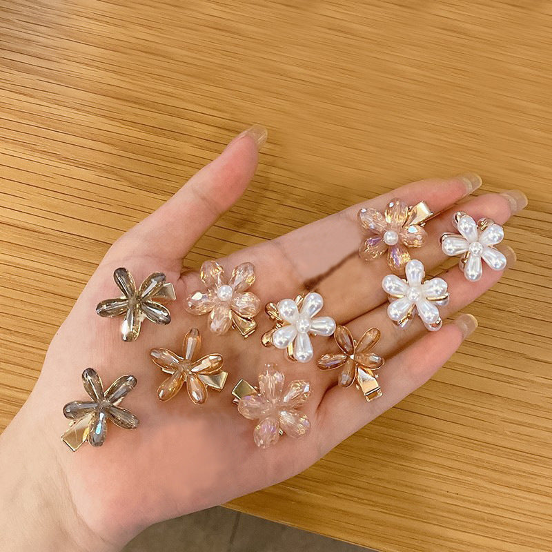 Female Clip Hairware Five Petal Flower Hairpin
