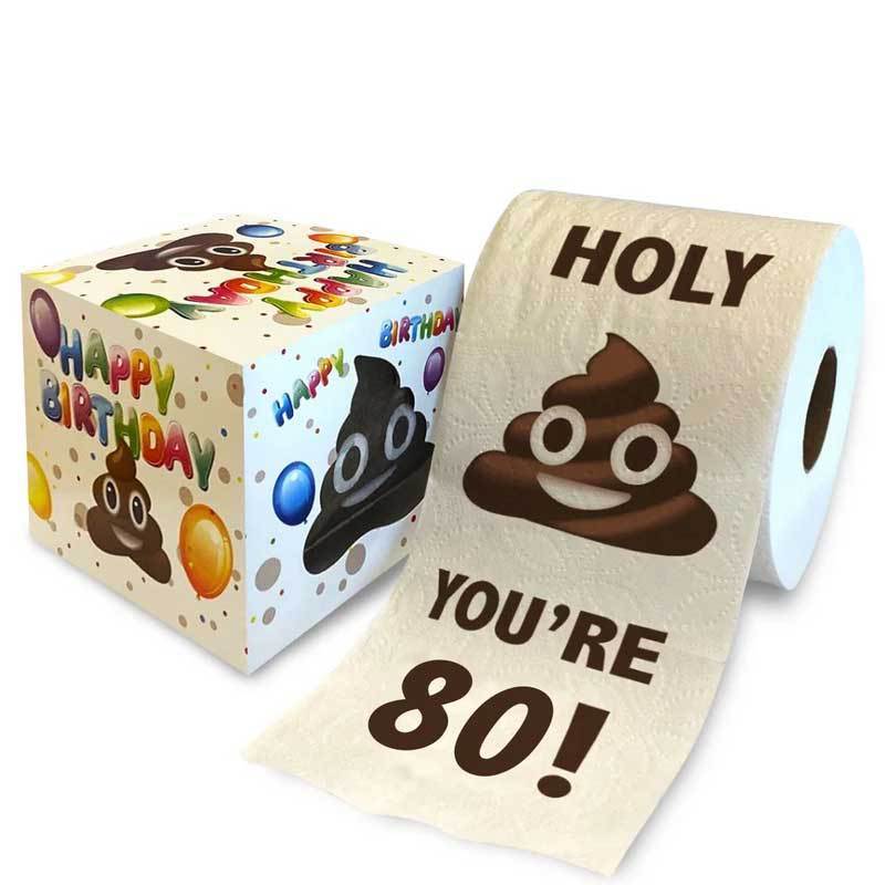 Creative Stool Tissue Happy Birthday Decorative Roll Paper