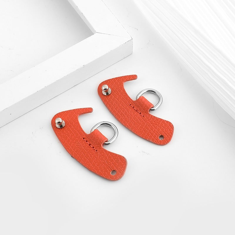 Small Modified Perforated Crossbody Strap