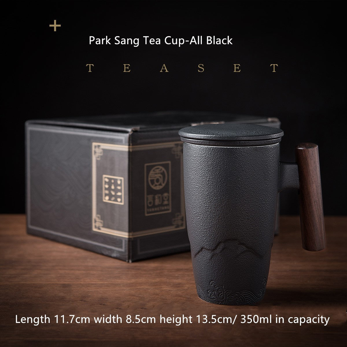 Filter Tea Cup with Lid Office Tea Cup