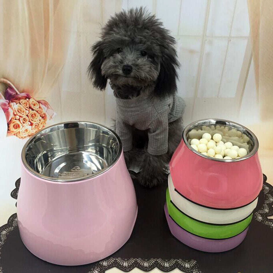 Top-foot Single Mouth Non-slip Pet Bowl