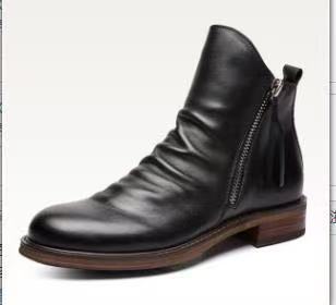 Casual men's short boots