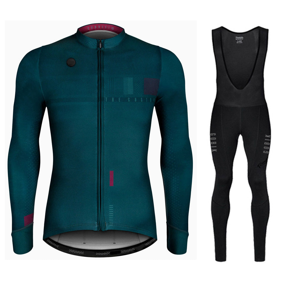 Spring and Autumn Summer Thin Long Sleeve Cycling Jersey