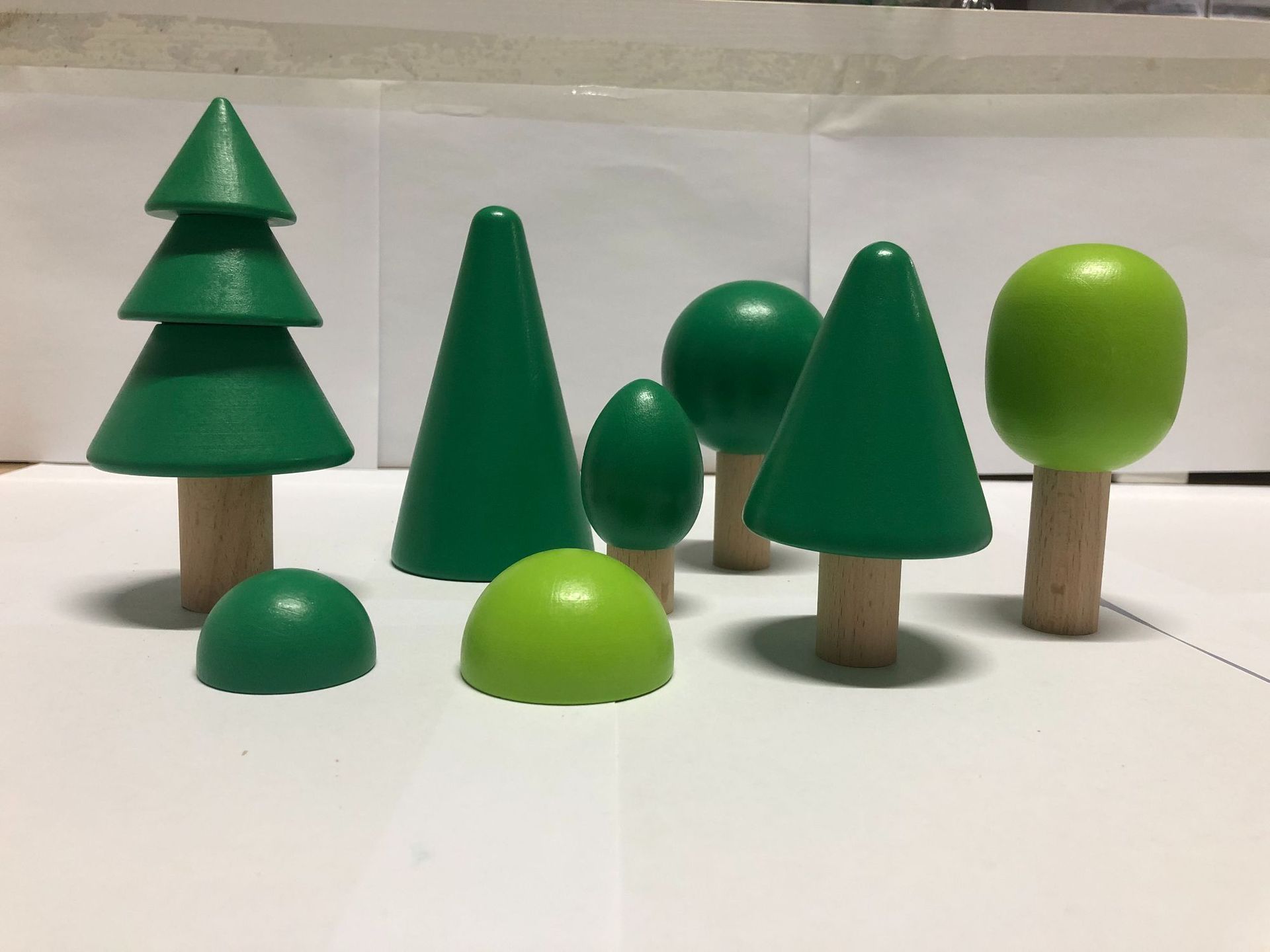 Early education stacking high blocks