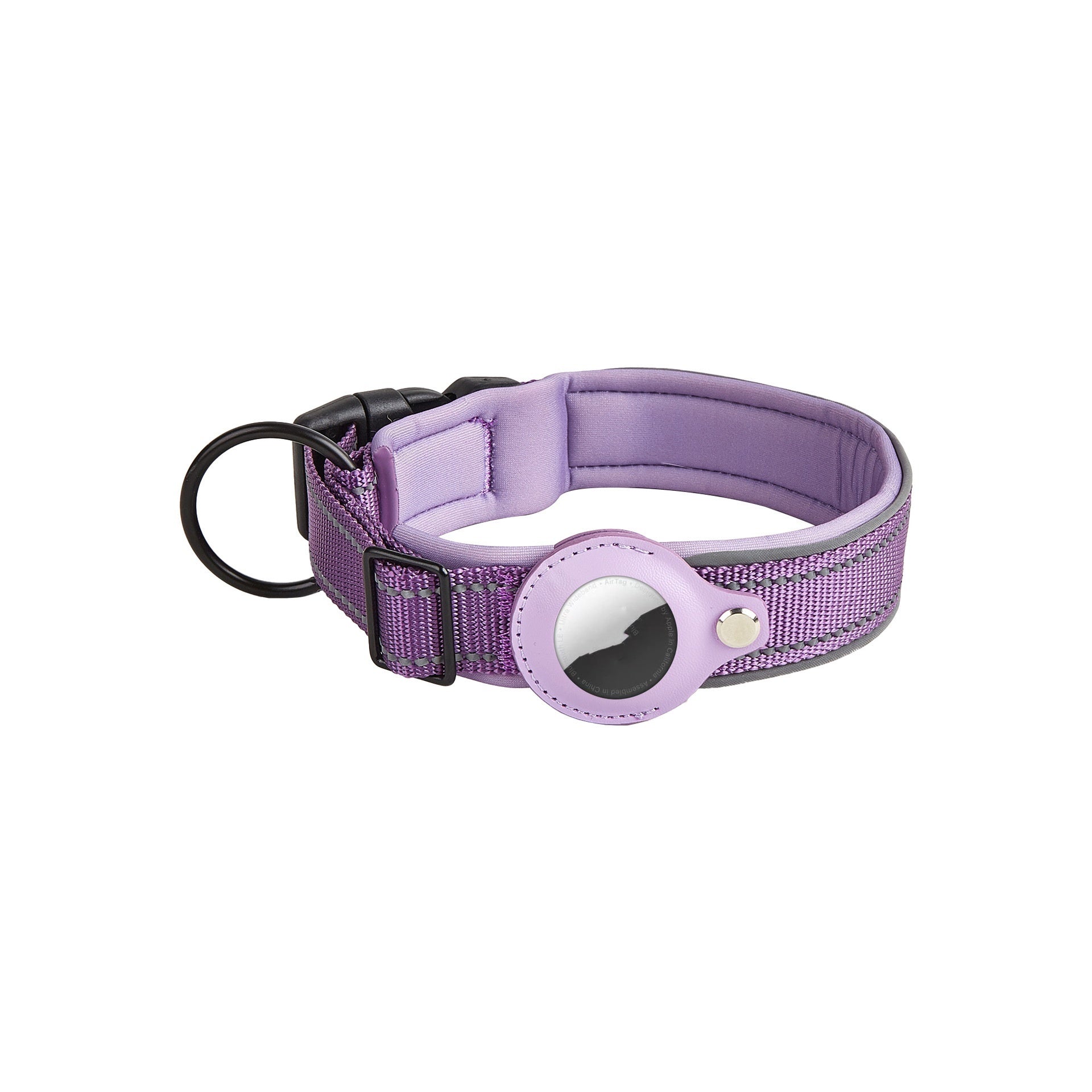 Original Airtag Case Leather Dog Cat Traction Collar For Airtags Location Tracker Pet Anti-lost Device Dog Accessories
