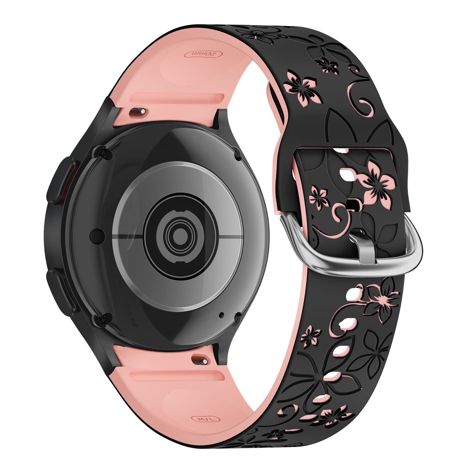 Fashion Personality Two-tone Silicon Print Strap