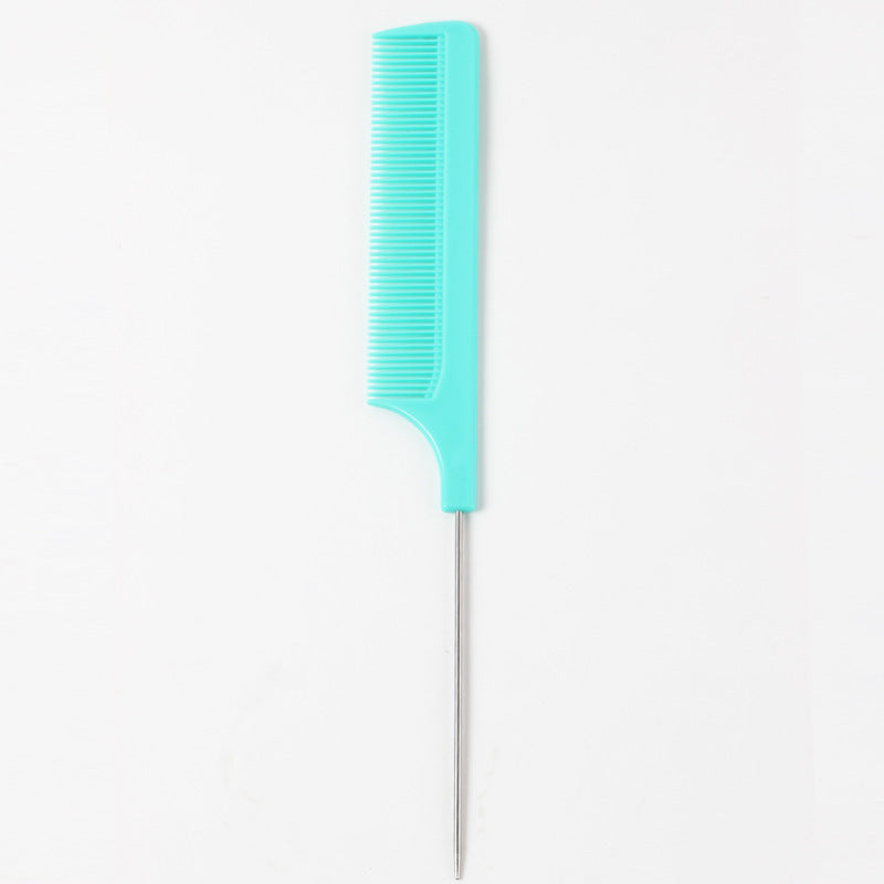 Hairdressing Steel Needle Tail Comb Hair Dyeing And Dyeing Comb Hair Tools
