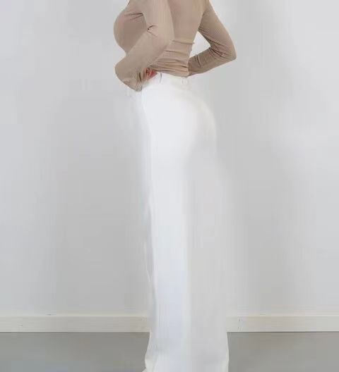 Solid Color Simple Fashion Commuter Business Casual Pants