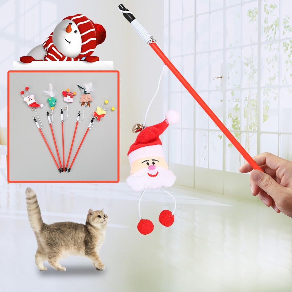 Cat toy, funny cat, new Christmas series