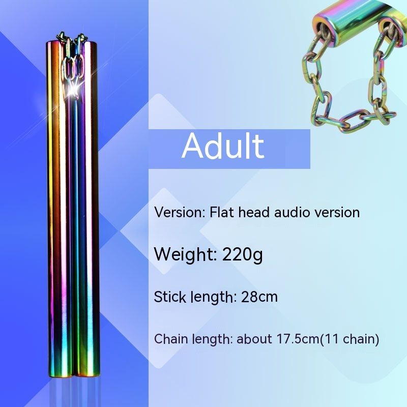 Stainless Steel Practical Training Nunchucks