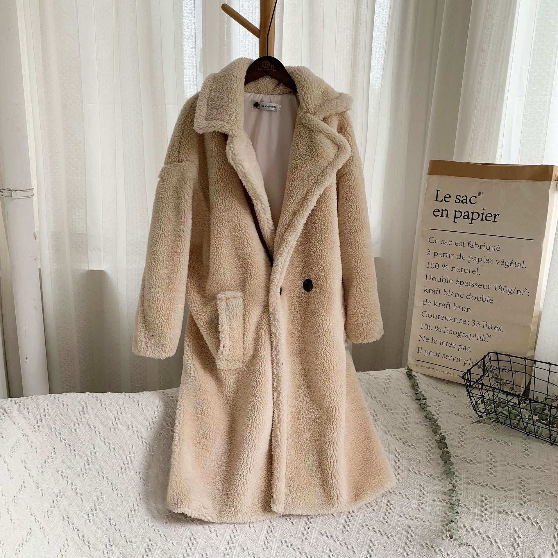 Amazon autumn and winter fur coat female long section