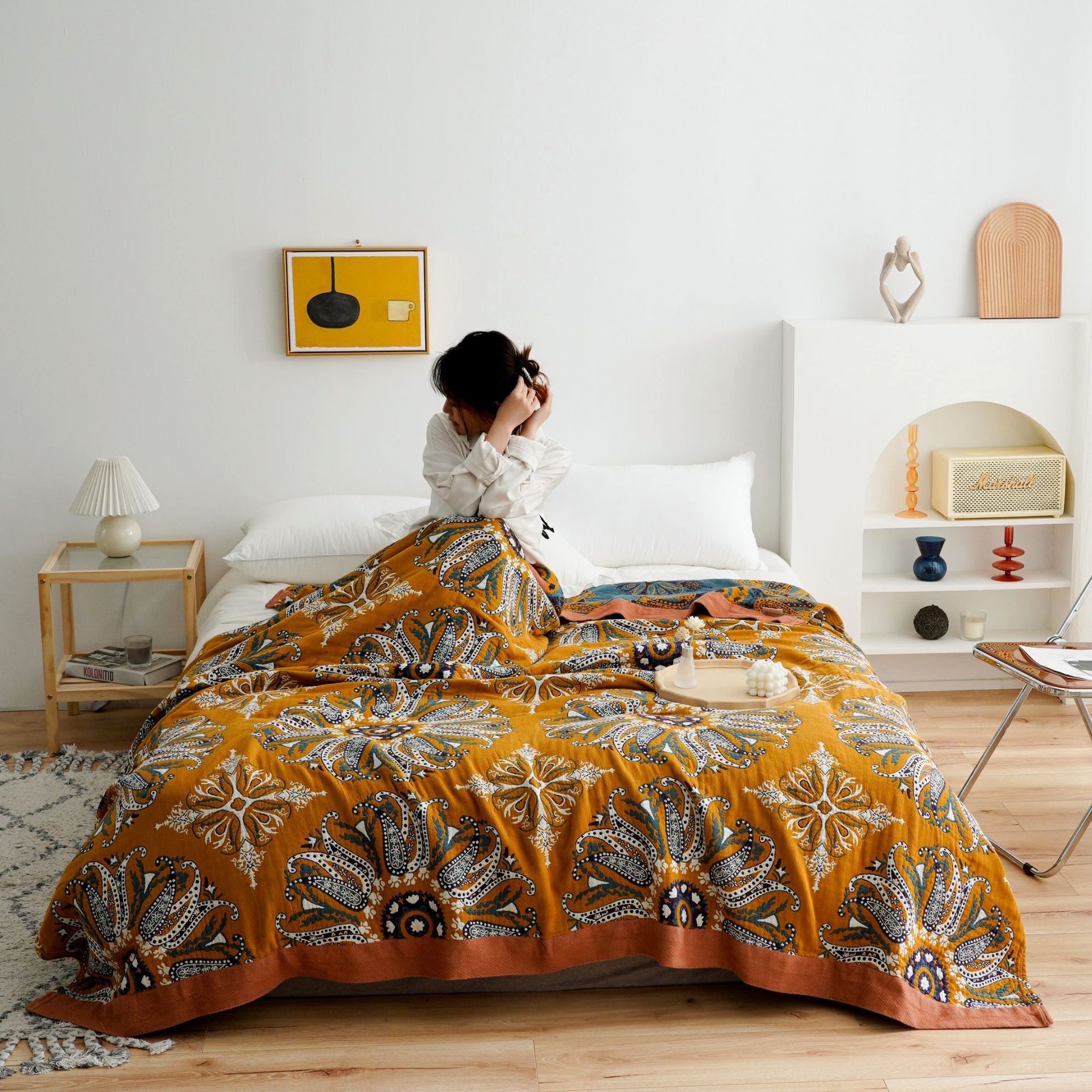 Gauze Cotton Towelling Quilt Single And Double