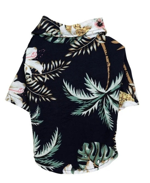 Hawaiian dog style shirt clothes