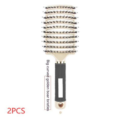 Big Curved Comb Bristle Massage Comb Eight Claws