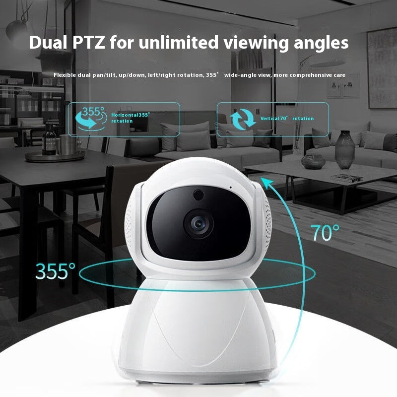 360 Degrees No Dead Angle Care Indoor And Outdoor Mobile Phone Remote Camera