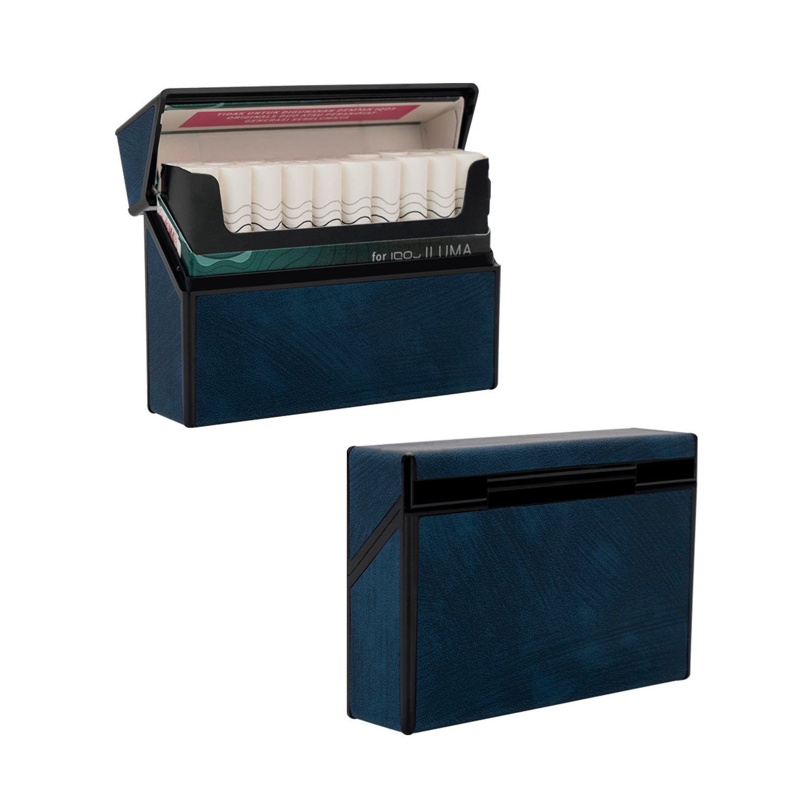 Cigarette Case 20 PCs PC Stickers Leather All-inclusive Storage Box