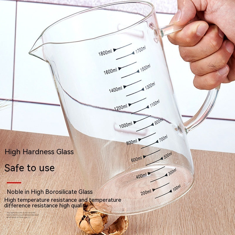 Household Borosilicate Glass Pot Large Capacity Oiler