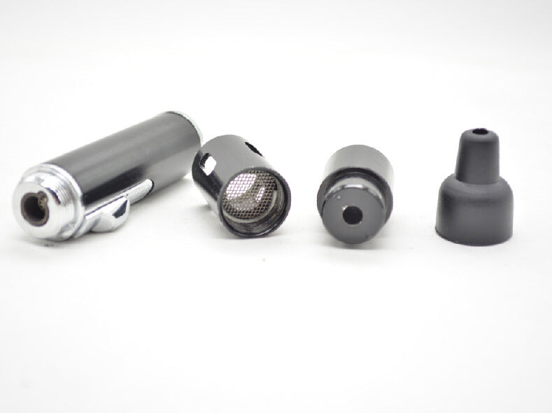 Metal Tobacco Pipe Aroma Lighter With Volcanic Rock